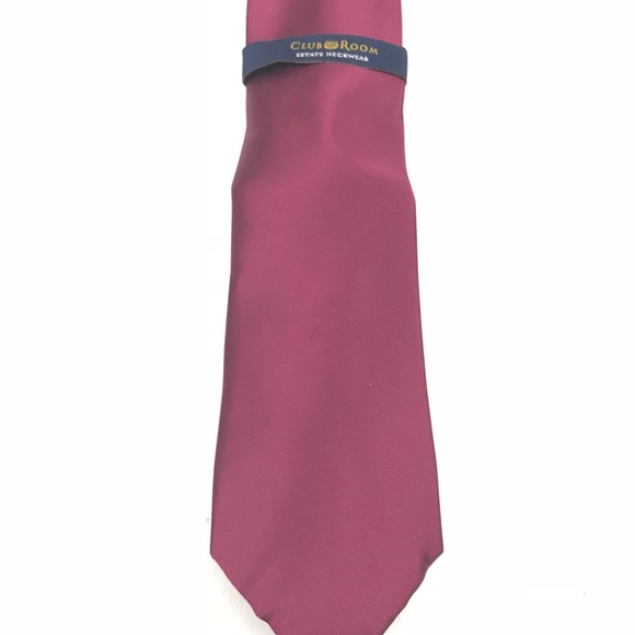 Club Room Maroon Tie - Picture 3 of 4